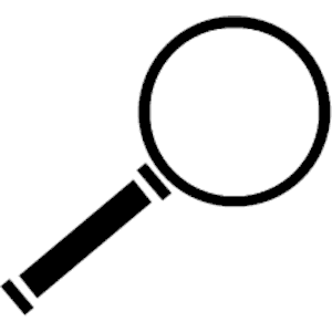 magnifying glass clipart